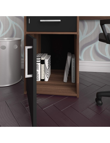 Escritorio Hall 110x48x75 café negro