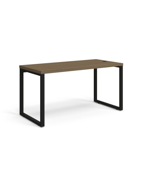 Escritorio industrial Logan 150x70x77 café