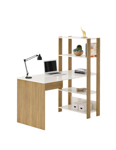 Escritorio Match 120x63x134 café claro