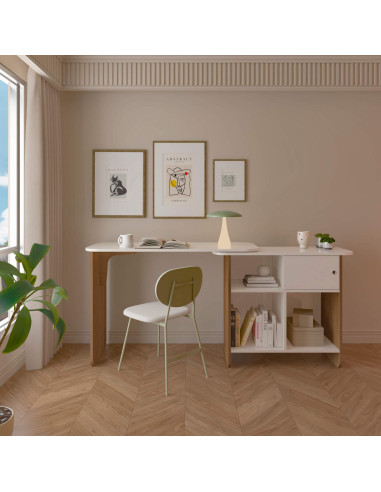 Escritorio Nomad - Escritorio en L Ajustable para Home Office