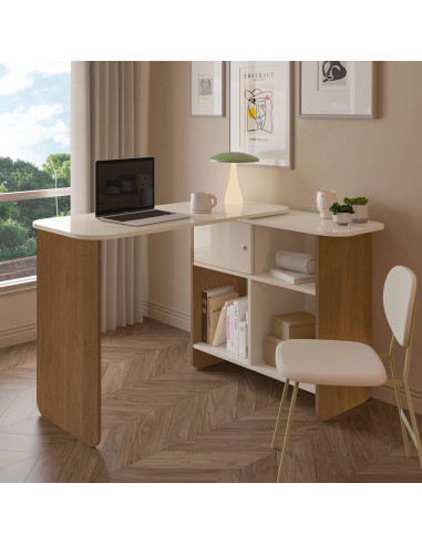 Escritorio Nomad - Escritorio en L Ajustable para Home Office