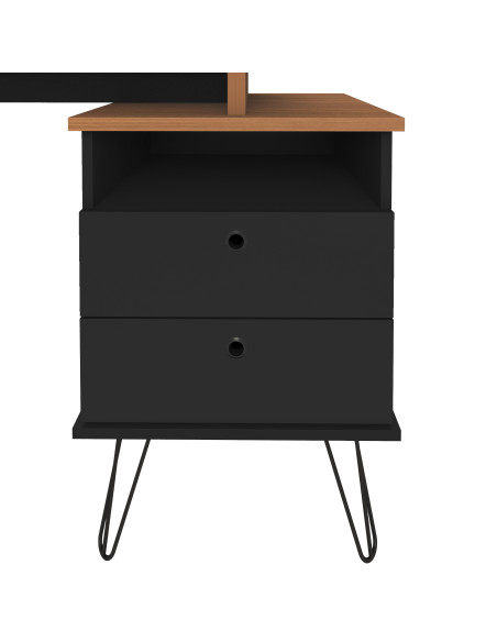 Escritorio Plus 143x45x75 negro