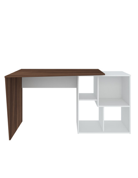 Escritorio Urban II 124x50x76 café-blanco