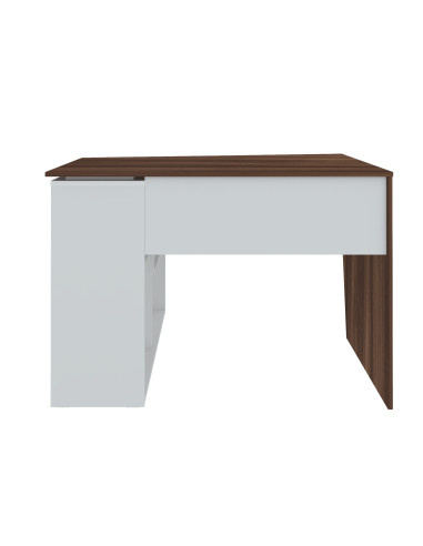 Escritorio Urban II 124x50x76 café-blanco