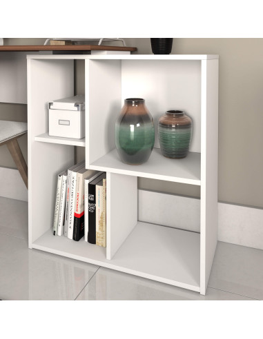 Escritorio Urban II 124x50x76 café-blanco