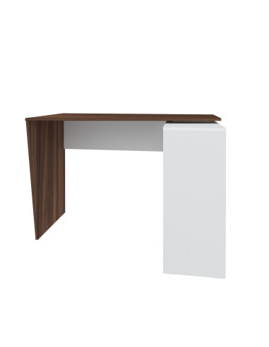 Escritorio Urban II 124x50x76 café-blanco