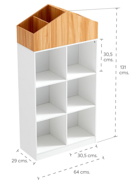 Estante infantil Casa-2
