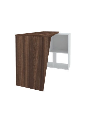 Escritorio Urban II 124x50x76 café-blanco