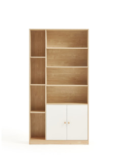 Librero multifuncional Dover 2 puertas