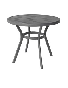 Mesa Terraza redonda gris 90cm