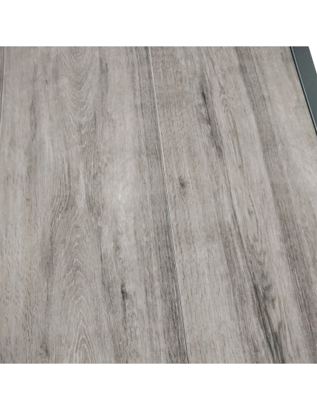 Mesa terraza Lazio cerámica gris 225cm