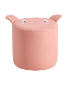 Pouf infantil rosado