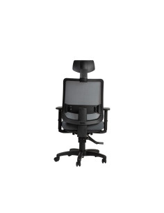 Silla oficina alta Saga gris 2