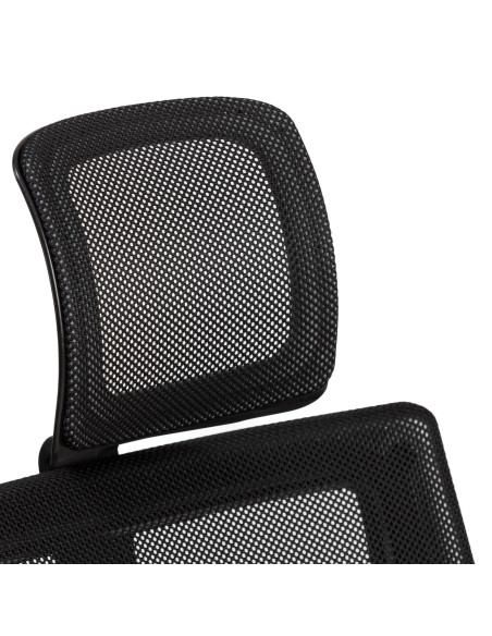 Silla oficina alta Nez negro