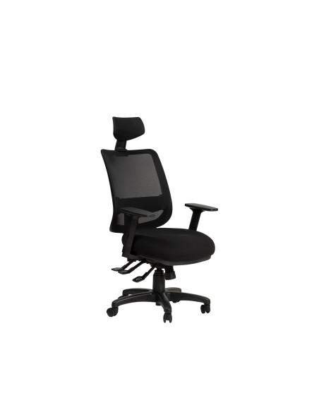 Silla oficina alta Saga negro