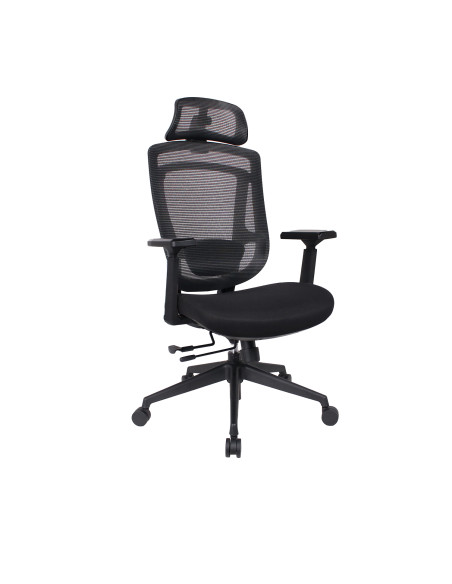 Silla oficina Pular base nylon negro