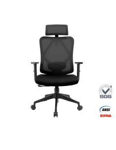 Silla oficina Tacora base nylon negro