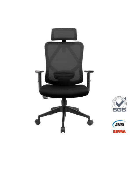 Silla oficina Tacora base nylon negro