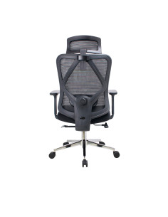 Silla oficina Tacora cromada negro 2