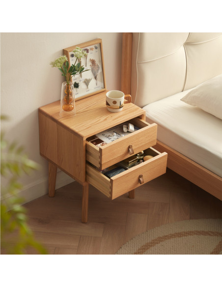 Velador Zuri 2 cajones