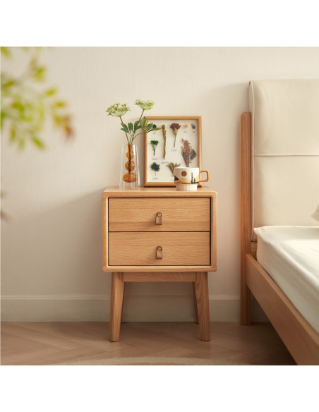 Velador Zuri 2 cajones