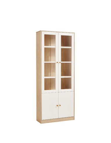 Vitrina Boracay 80x34x194 blanco