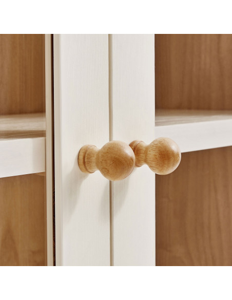 Vitrina Boracay 80x34x194 blanco