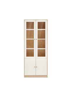 Vitrina Boracay 80x34x194 blanco