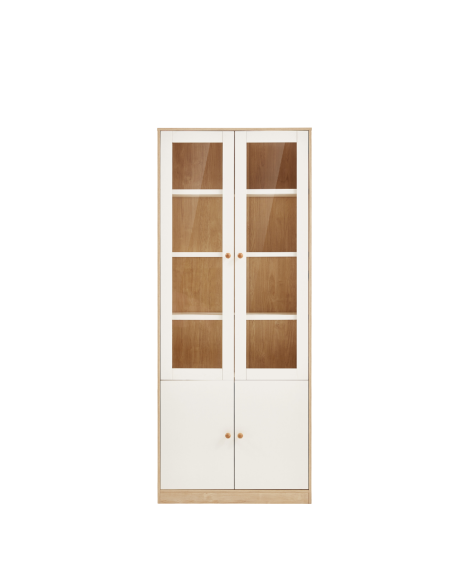 Vitrina Boracay 80x34x194 blanco