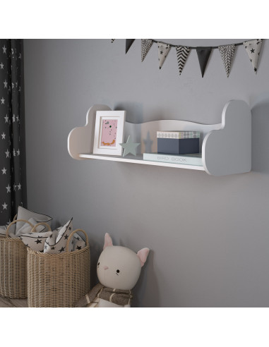 Repisa Love 93x30x30 cm - Estante para Living