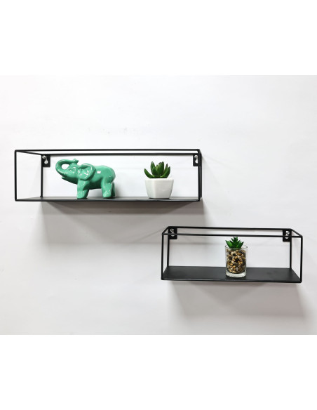 Repisa metalica Celia set 2