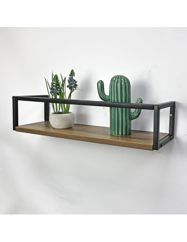 Repisa Bree - Estante Decorativo de Madera para Living