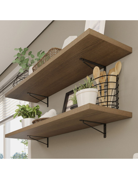 Repisa cocina Agata set de 2 80cm