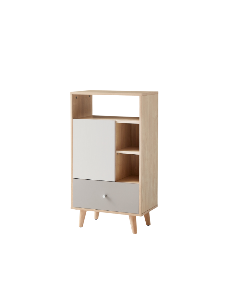 Mueble multiuso 1 cajon 1 puerta Nabil