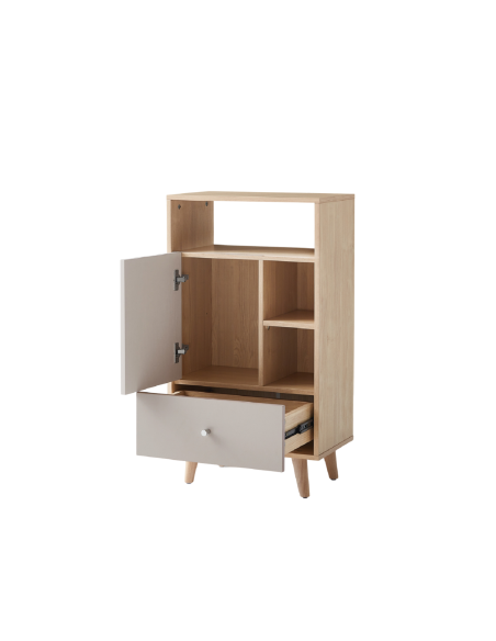 Mueble multiuso 1 cajon 1 puerta Nabil