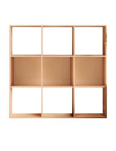 Librero Ritz-2 121x30x150 cm para Living - Muebles de Calidad