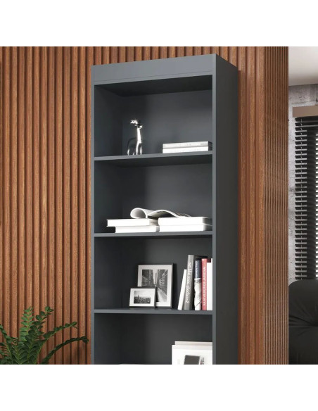 Librero Montreal grafito