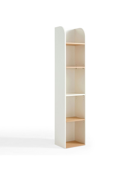 Librero infantil Abasi blanco madera
