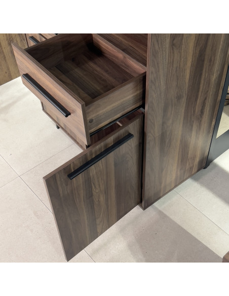 Estante Lang 2 cajones 2 puertas