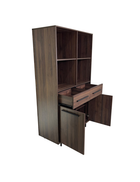 Estante Lang 2 cajones 2 puertas