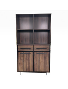 Estante Lang 2 cajones 2 puertas