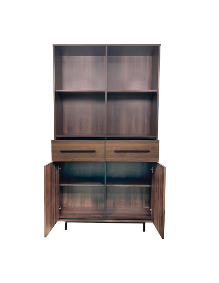 Estante Lang 2 cajones 2 puertas