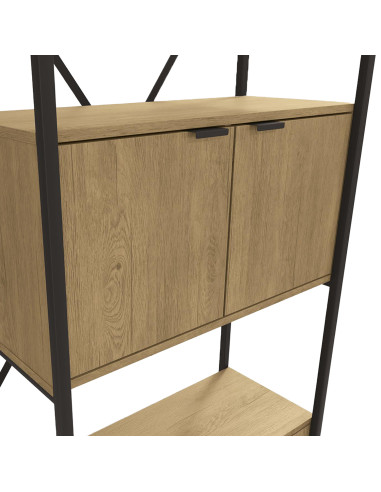 Estante industrial Flint 4 puertas