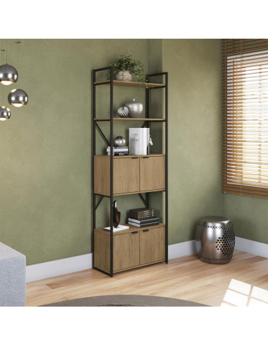 Estante industrial Flint 4 puertas