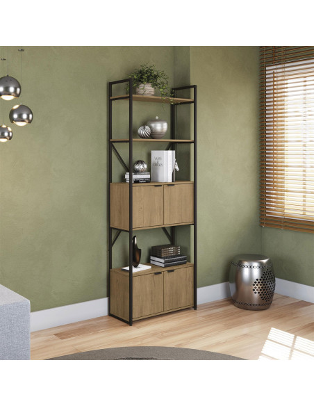 Estante industrial Flint 4 puertas