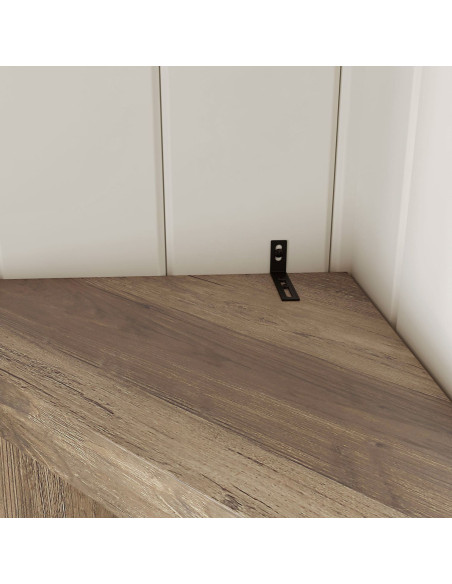 Estante esquinero Vinh café