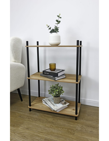 Estante 3 Niveles Ivy - Organizador Práctico para Living