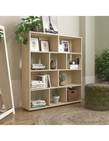 Estante Book café claro