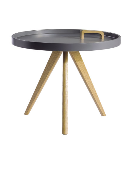 Mesa lateral Corinto negro