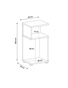 Mesa apoyo Toy rústico 2